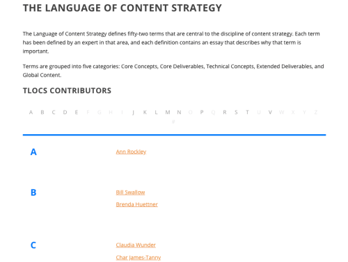 The Language of Content Strategy - The-Content-Wrangler
