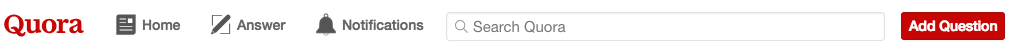 Quora Search Box
