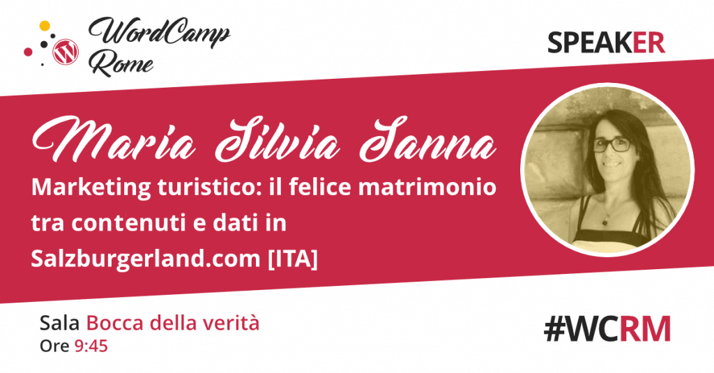 Maria Silvia Sanna - WordCamp Roma