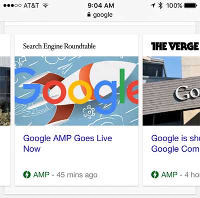 Google News Carousel